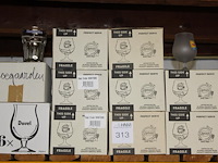Glaswerk w.o. duvel en lipton. 10 deels aangebroken dozen. - afbeelding 1 van  3