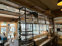 Glazen- en flessen rek staal - afbeelding 3 van  6