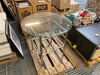 Glazen bijzettafel - afbeelding 1 van  2