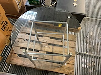 Glazen bijzettafel - afbeelding 2 van  2