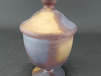 Glazen dekselvaas - afbeelding 1 van  5