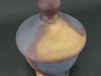 Glazen dekselvaas - afbeelding 3 van  5