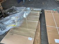Glazen douchedeur 79x190 cm (2x) - afbeelding 1 van  6