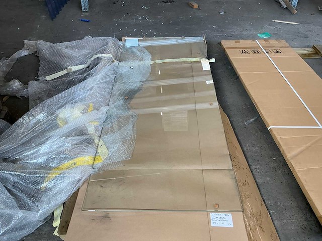 Glazen douchedeur 79x190 cm (2x) - afbeelding 2 van  6