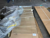 Glazen douchedeur 79x190 cm (2x) - afbeelding 2 van  6