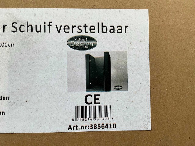 Glazen douchedeur - afbeelding 1 van  4