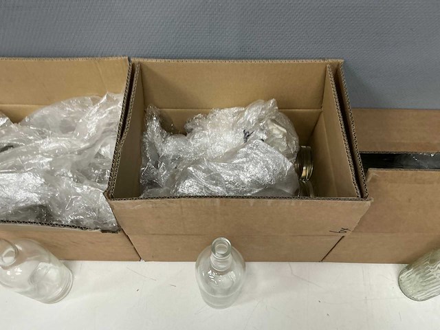 Glazen fles (18x) - afbeelding 8 van  9