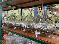 Glazen gistingsflessen (10x) - afbeelding 2 van  3