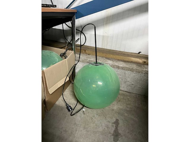 Glazen hanglampen (8x) - afbeelding 2 van  5