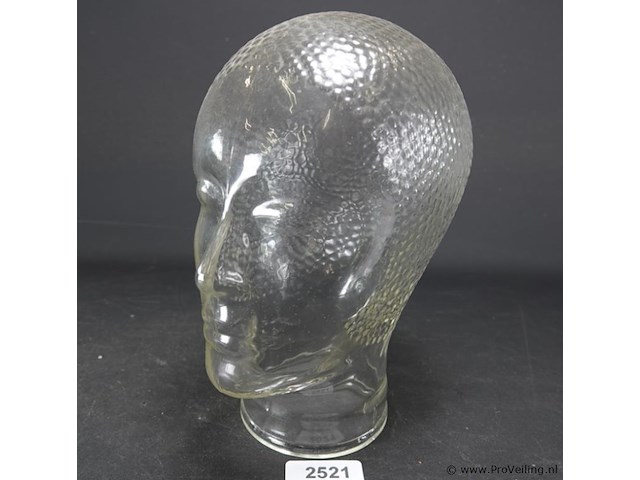 Glazen hoofd - afbeelding 1 van  5