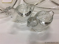 Glazen items + - afbeelding 3 van  3