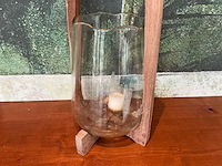 Glazen kaarsenhouder - afbeelding 3 van  3