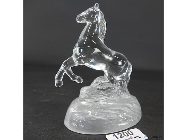 Glazen paard - afbeelding 1 van  5