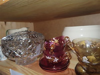 Glazen, pique fleur, email, chocolademallen enz…. - afbeelding 3 van  3