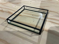 Glazen plateau (16x) - afbeelding 1 van  1