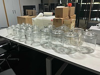 Glazen pot (24x) - afbeelding 1 van  4