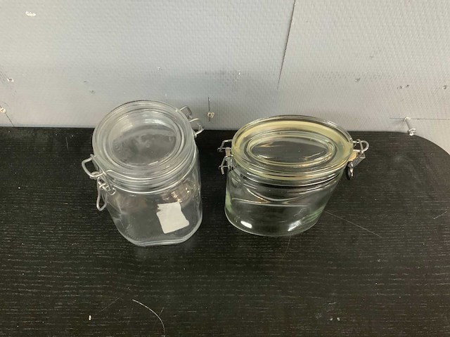 Glazen pot (8x) - afbeelding 6 van  6
