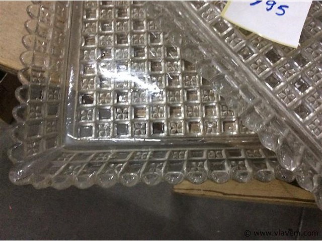 Glazen schalen 2stuks - afbeelding 2 van  2