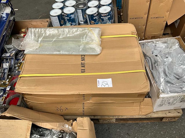 Glazen schap (12x) - afbeelding 2 van  4