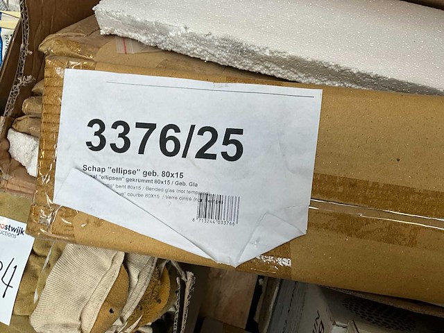 Glazen schap (42x) - afbeelding 2 van  5