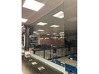 Glazen scheidingswand met 2 loopdeuren - afbeelding 10 van  12