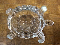 Glazen schildpad ( kristal?) - afbeelding 2 van  2