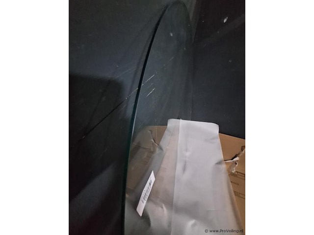 Glazen tafelblad ø 125cm - afbeelding 2 van  2
