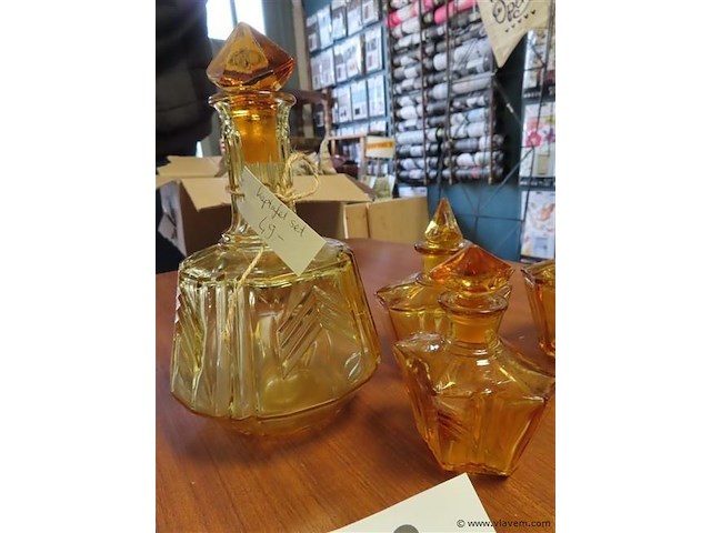 Glazen toiletstel 8-delig - afbeelding 3 van  3