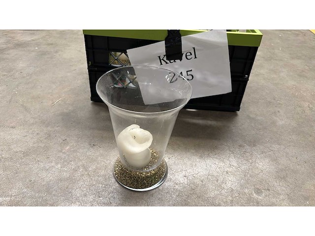 Glazen vaas (4x) - afbeelding 1 van  5