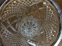 Glazen vaas ( kristal?) - afbeelding 3 van  4