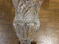 Glazen vaas ( kristal?) - afbeelding 4 van  4