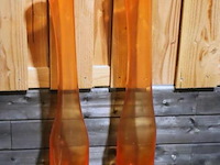 Glazen vazen - ø 12cm x 97cm (h - set van 2 stuks - afbeelding 1 van  3