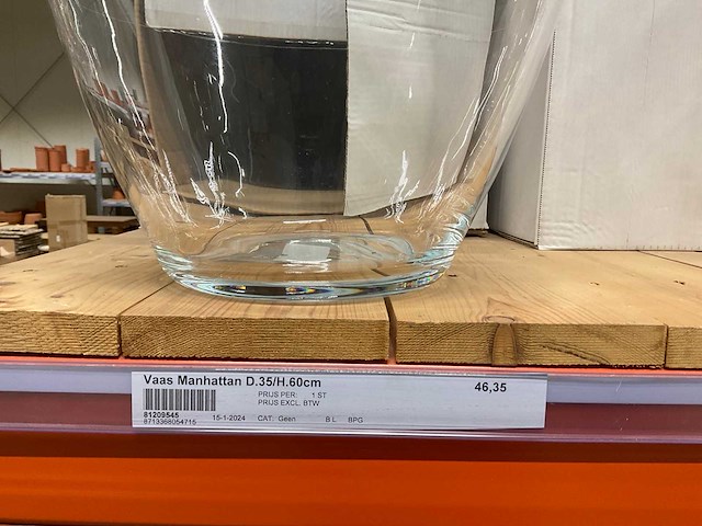 Glazen vazen, bakken, schalen - afbeelding 5 van  23