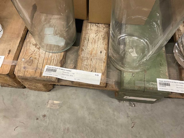 Glazen vazen, cilinders - afbeelding 9 van  25