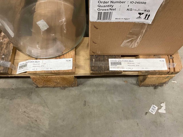 Glazen vazen, cilinders - afbeelding 20 van  25