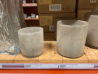 Glazen vazen, potten, cilinders - afbeelding 10 van  22