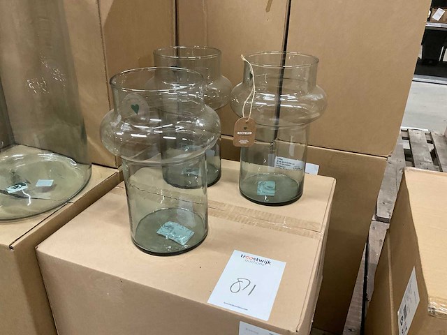 Glazen vazen, windlichten - afbeelding 2 van  23