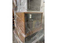 Glazen vitrine met verlichting (10x) - afbeelding 4 van  10