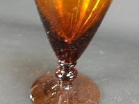 Glazen voetvaas - afbeelding 4 van  5