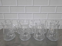 Glazen water schenkkan (9x) - afbeelding 2 van  4