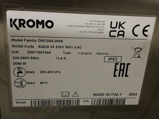 Glazenspoeler kromo, aqua 35 - afbeelding 4 van  4