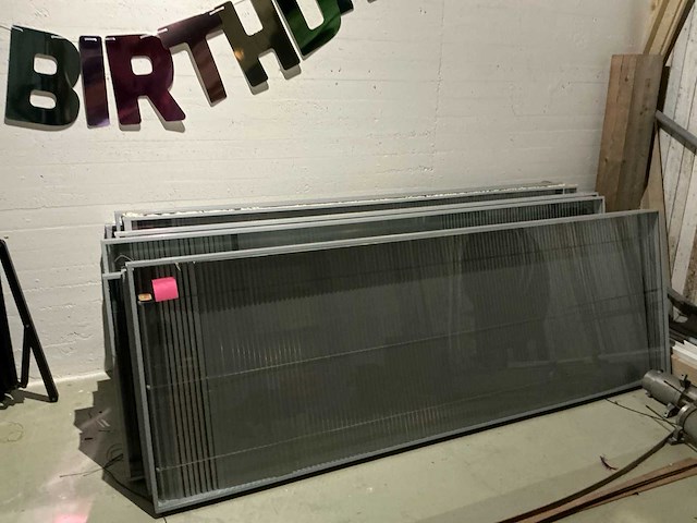 Glazenwanden (10x) - afbeelding 1 van  4