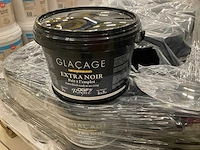 Glazuur extra zwart gebruiksklaar 3kg (38x)