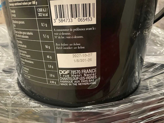 Glazuur extra zwart gebruiksklaar 3kg (38x) - afbeelding 2 van  3