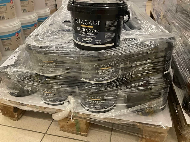 Glazuur extra zwart gebruiksklaar 3kg (38x) - afbeelding 3 van  3