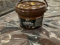 Glazuur met donkere chocolade gebruiksklaar 3kg (263x)
