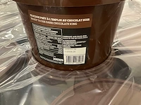 Glazuur met donkere chocolade gebruiksklaar 3kg (263x) - afbeelding 3 van  3