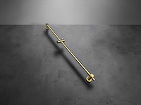 Glijstang brushed brass 90cm - afbeelding 1 van  4