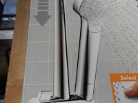 Glijstangset, hansgrohe, myselect e vario, chroom - afbeelding 2 van  4
