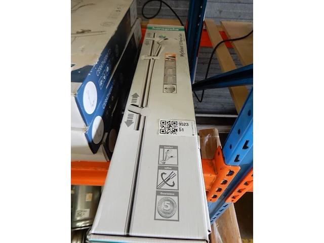 Glijstangset, hansgrohe, myselect e vario, chroom - afbeelding 1 van  4